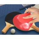 2 st gummisvamp för rengöring av bordtennisracket 9,5 x 5,5 x 1,5 cm Tillbehör för underhåll av pingpongracket Träningshjälpmedel 3