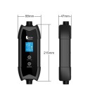 Bärbar laddare för elbilar feyree 3,5 kW TS-NACS 16A 220V med LCD-skärm Justerbar laddstation för Tesla-bilar 2