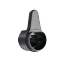 Laddarhållare för elbilar Typ 2/Typ 1 ABS väggmonterad stativ med skydd för laddningskabel 140x78x70 mm Vägglåda 1