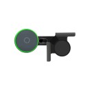 Pro Tesla Model Y Launch 2025 Model 3 Highland 2024 Cybertruck BYD Magnetisk telefonhållare 15W trådlös laddare Magsafe LED 2