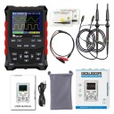 TOOLTOP ET120MC2 tvåkanals digital oscilloskop 120MHz 500MSa/s signalgenerator mini handhållen bärbar oscilloskop 2024 2