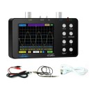 Oscilloscope numérique portable à deux canaux PWM 50M 10MHz 2,5KSa/s 3,2" LCD batterie 2500mAh pour réparations électroniques et mesures 4