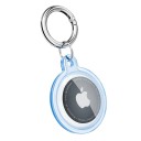 Vattentålig transparent TPU hållare för nycklar och halsband med förlustskydd för Apple AirTag hund katt husdjur 2