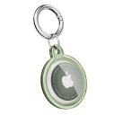 Vattentålig transparent TPU hållare för nycklar och halsband med förlustskydd för Apple AirTag hund katt husdjur 4
