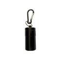 Kapselask för cigaretter 6,8×3,2 cm Aluminium bärbar ask med lock Nyckelring för resor Utomhus reseförvaringsask 1