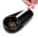 Bärbar keramik cigarrask 120x68x25 mm Praktiskt verktyg för cigarrer Rökning av tobak Cigaretthållare 9