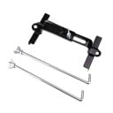 Univerzální držák autobaterie z pevného železa s montážními šrouby nastavitelný držák baterie 230×135×195 mm příslušenství pro auta a nákladní vozy 1