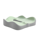 Ortopedisk kudde för svanskota 40 x 33 x 4 cm av minnesskum Ergonomisk sits för att lindra tryck och smärta vid sittande 1