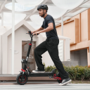Hopfällbar elektrisk sparkcykel 1000 W 48V 15Ah Räckvidd 65 km Dubbel fjädring 28 cm hjul LED-display Justerbar styhöjd 6
