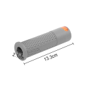 2 st Handtag med blinkande LED-lampor och fjärrkontroll för Ninebot Max G30 13 cm Silikon ABS-handtag med USB-C-laddning 4