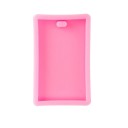 Rosa silikonform för harts 6,1 × 3 cm Form i form av hundtag Silikonform för hängen och dekorationer 4