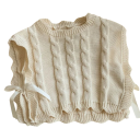Chaleco de punto para niñas Top de algodón sin mangas de primavera y otoño Chaleco infantil de moda coreano en varios colores 1