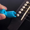 Plastisk strängvindare för gitarr av hållbar ABS Lätt och praktiskt verktyg för att lossa och spänna strängar Akustisk och elektrisk gitarr 6