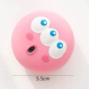 Gummiboll för hundar hållbar pipljudande tuggboll för tandrengöring och interaktiv lek diameter 5,5 cm 7