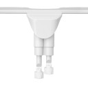 Inelektrisk bidetadapter 39 cm Självrengörande dubbelmunstycke Främre och bakre tvätt Justerbart vattentryck För toaletter i Europa 3