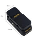 2i1 Gitarrpedal för aktiv volymkontroll och Vintage Wah-effekt Multifunktionellt analogt pedal Gitarrtillbehör 4