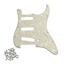 Skydd för elgitarr i PVC med aluminiumfolie och pärlemorfinish Kompatibel med amerikansk och mexikansk standard Gitarrtillbehör 3
