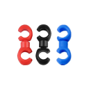 10er Set Drehclips für Schaltzüge 19,4x4x4 mm Kabel- und Schlauchführungen Schaltwerkschnallen Mountainbike Fahrradzubehör 7