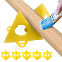 10er Set Mini-Pyramidenstaffeleien 5,5 x 5 cm Malstützen für Leinwand und Türen Mehrzweck-Malstützen in Dreiecksform 3