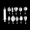 11 pcs Ensemble de moules pour la fabrication de fleurs en gélatine 5