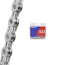 11 Speed Bicycle Chain TANKE S11-EL 1/2" x 11/128" 116 Links Semi-Hollow with Quick Link MTB Road 2