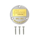 Bakre metall dekorativt skydd för switch med texten EST.1894 MADE IN U.S.A. för elgitarr Gibson 5