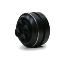 Minihögtalare 40 x 25 mm Ljudöverföring på träglaslåda Bluetooth FM-mikrofon färgval svart silver röd 2