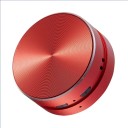Minihögtalare 40 x 25 mm Ljudöverföring på träglaslåda Bluetooth FM-mikrofon färgval svart silver röd 6