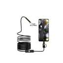 Endoskopkamera 7mm LED 3i1 USB Type-C microUSB vandtæt mini inspektionskamera til Android og PC kabellængde 1,5m 2