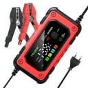Batterieladegerät 12 V 7 A Intelligentes automatisches Ladegerät mit Mikroprozessor Überspannungsschutz EU-Stecker 2