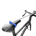 Mätverktyg för cykelsadelns höjd 10 x 4 cm Blå Aluminiumsmätare för cykelsadelns höjd Exakt justering och kalibrering för cyklister 3