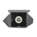 Universell tvättbar dammsugarpåse 11 x 10 cm diameter 5 cm för Philips LG Haier Samsung Grå återanvändbar filter av icke-vävd textil 3