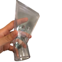 Rotationsborstmunstycke 14×9,2 cm plast för dammsugare B203665y 38/45 mm genomskinlig huvud för schamponering och djupgående rengöring av mattor 10