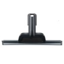 Borstehuvud med skrapa 25,5×13×4,3 cm svart för ångmopp Karcher SC1 SC2 SC3 SC7 Kaichi glasrengörare PP plast aluminiumlegering 1