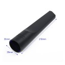 Sprickmunstycke 35 mm svart 20,8 cm för dammsugare Vax Miele platt munstycke för damm och hörn ersättnings plasttillbehör för hushållsdammning 5