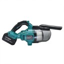 Trådlös handdammsugare 450x207 mm 18V kompatibel med Makita-batteri 4,0Ah Bärbar dammsugare med munstycken för golv, mattor och djurhår 7