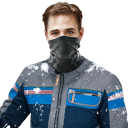 Vinterbalaclava 40 x 22 cm Unisex vindresistent och elastisk mask av nylon och spandex för skidåkning, snowboard, motorcykel och cykel i flera 11