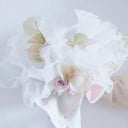 Dekorativt papper 4 m x 28 cm Vågigt nät för dekoration Blomsterpackning Kreativ skapelse Dekoration för bröllop och födelsedagar 7