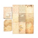 Set med dekorativt färgat papper 30 st 110x160 mm Fina mönster av blommor och ornament för skapande och dekoration av hemdekorationer 9