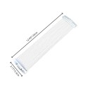 Ståltråd för liten trumma 33x5,5 cm 20 trådar Silverfärgad ståltråd för klar respons och ren ton Hållbart trumtillbehör 4