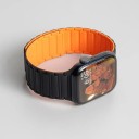 Silikonový řemínek S10 42 mm pro Apple Watch Magnetické zapínání Kompatibilní se 38 40 41 42 mm Series 1–10 SE SE 2 Pohodlný pásek 11