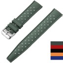 Armband för klockor 22 mm för Oris Seiko Citizen Silikon tropiskt sportarmband Vattentåligt ersättningsarmband i klassisk dykstil 1