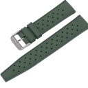 Armband för klockor 22 mm för Oris Seiko Citizen Silikon tropiskt sportarmband Vattentåligt ersättningsarmband i klassisk dykstil 7