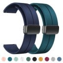Silikonový řemínek 22 mm pro Xiaomi Mi Watch 2 Pro S3 S2 S1 Active Pro Samsung Garmin Huawei Amazfit Honor kovová spona 1