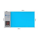 LCD värme separationsmatta 285 x 147 x 34 mm Exakt reglering 10–130 °C Snabb uppvärmning Silikonyta för reparation av skärmar 2