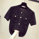 Virkad T-shirt för kvinnor 2