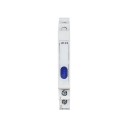 LED-indikator 85 x 10 x 64 mm 230 V AC/DC 50/60 Hz Enfärgad signalamp JD9 DIN-skena 35 mm IP20 ≤20 mA 5