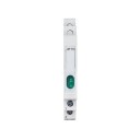 LED-indikator 85 x 10 x 64 mm 230 V AC/DC 50/60 Hz Enfärgad signalamp JD9 DIN-skena 35 mm IP20 ≤20 mA 6