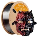 Rödsvart siden dual PLA filament 1,75 mm för 3D-utskrift 5 kg spole Precision ± 0,03 mm Glänsande yta Bioplast 1