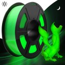 PLA filament 1,75 mm 200 g Luminiscens i mörker lysande tråd för 3D-utskrift Dekorativt material för modellskapande 3